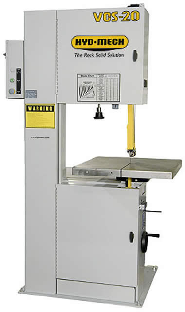 20" HYD-MECH ... VERTICAL BANDSAW